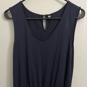 Uniqlo Navy Blue Romper S